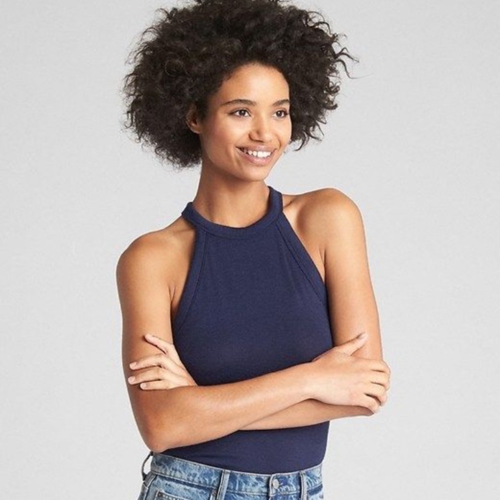 GAP Softspun High Neck Tank Top
